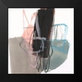 thumbnail image 2 of Goldberger, Jennifer 15x15 Black Modern Framed Museum Art Print Titled - Linear Instinct VII, 2 of 5