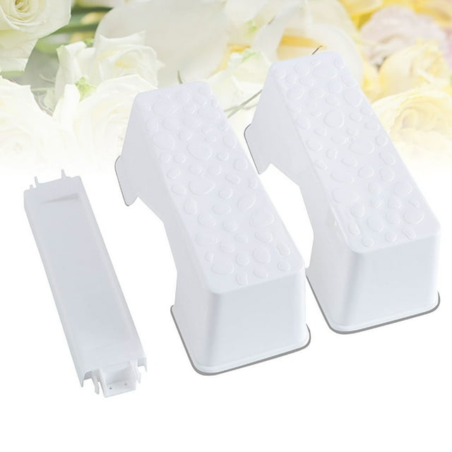UPOUART 1Pack Potty Step Stool for Toilet Anti Slip White PP Design for Household