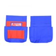 thumbnail image 2 of Durable Chair Back Pocket School Seat Storage Bag with Label Slot Multiple Pocket Chair Back Pocket Suitable for School Home Classroom, 2 of 9