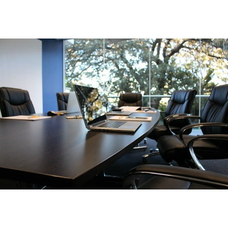 Boardroom Table - LAMINATED POSTER Boardroom Meeting Table Office Boardroom Meeting Poster Print 24 x 36