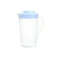 thumbnail image 2 of Fufafayo 2 Liter Clear Plastic Pitcher With Lid, Iced Tea Lemonade Beverage Pitcher, Cold Drink Water Pitcher For Kitchen Dining Table Restaurant Bar, 2 of 6
