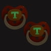 NCAA Tennessee Glow in the Dark 2-Pack Pacifiers