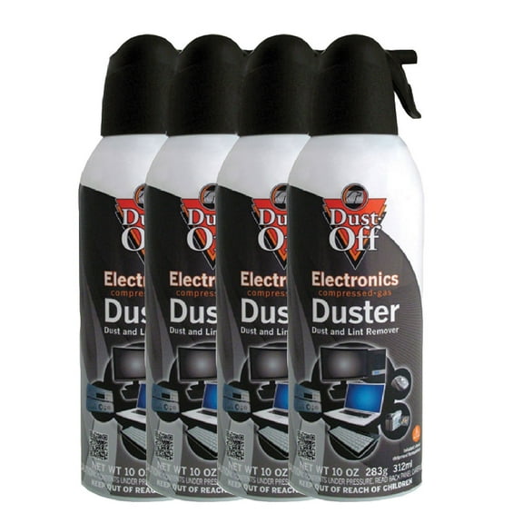 Falcon Dust-Off Compressed Gas Duster (10oz., 4 Pack)