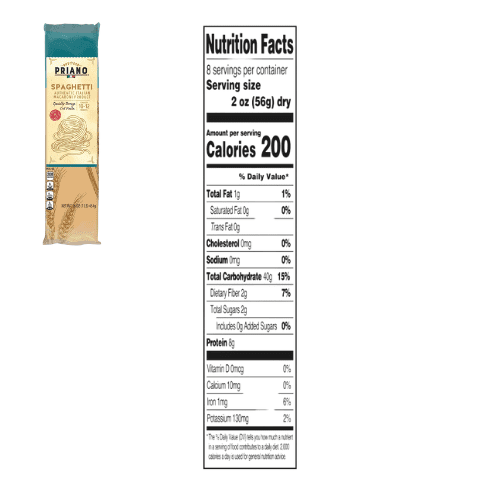 Priano 6-Pack Variety Pasta,16 oz - Walmart.com