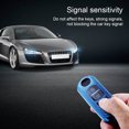 thumbnail image 4 of Sidaley Llavero de fibra de carbono para coche, repuesto de Color sólido de TPU, Flexible, 1:1, a prueba de golpes, decorativo, a prueba de Automoción decorativa y accesorios Azul 2 clave, 4 of 6