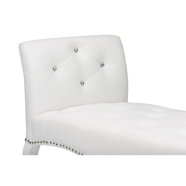 Baxton Studio Kristy Modern and Contemporary Black Faux Leather Classic Seating Bench Baxton Studio Kristy Modern and Contemporary Black Faux Leather Classic Seating Bench