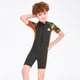 thumbnail image 3 of Naiovety Trajes de neopreno para niños de 2,5 MM, traje de buceo grueso, traje de baño, deportes transpirables, pieles de buceo para buceo, esnórquel, Deportes acuáticos Gris L Naiovety OD003671-03, 3 of 6