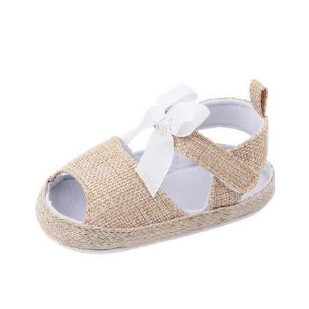 

Toddler Shoes Soft Sole Fashion Bowknot Hook Loop Casual Shoes Baby Walking Shoes