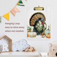 thumbnail image 5 of FMSHPON Thanksgiving Turkey Wheat Maples Clipboard Hardboard Wood Nursing Clip Board and Pull for Standard A4 Letter 13x9 inches, 5 of 5
