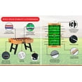 thumbnail image 3 of KICK Mirage 55″ in Outdoor Foosball Table, 3 of 4