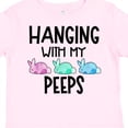 thumbnail image 4 of Inktastic Easter Hanging with My Peeps Pastel Bunnies Boys or Girls Toddler T-Shirt, 4 of 5