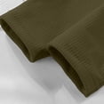 thumbnail image 6 of ATOGUTA Long Sleeve Shirts Girls Casual Long Sleeve T Shirts Kids Crewneck Tops Fashion Tees Size 0-12, Army Green, 6 of 6