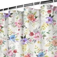 thumbnail image 4 of Waterproof Pioneer Shower Curtain 72x84 Inch Polyester Unique Cute Floral Shower Curtain for Bathroom Hotel Home Decor with 12 Plastic Hooks, 4 of 5