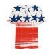 thumbnail image 4 of Fiudx Liquidación de Ofertas Flash Camiseta de Manga Corta de Gran Tamaño Informal con Estampado de Día Independiente para Mujer, Camisetas Holgadas con Cuello Redondo, 4 of 4