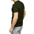 thumbnail image 3 of Ma Croix Mens Crew Neck Short Sleeve Tee Solid Plain Cotton T Shirt Big and Tall Size Available, 3 of 4