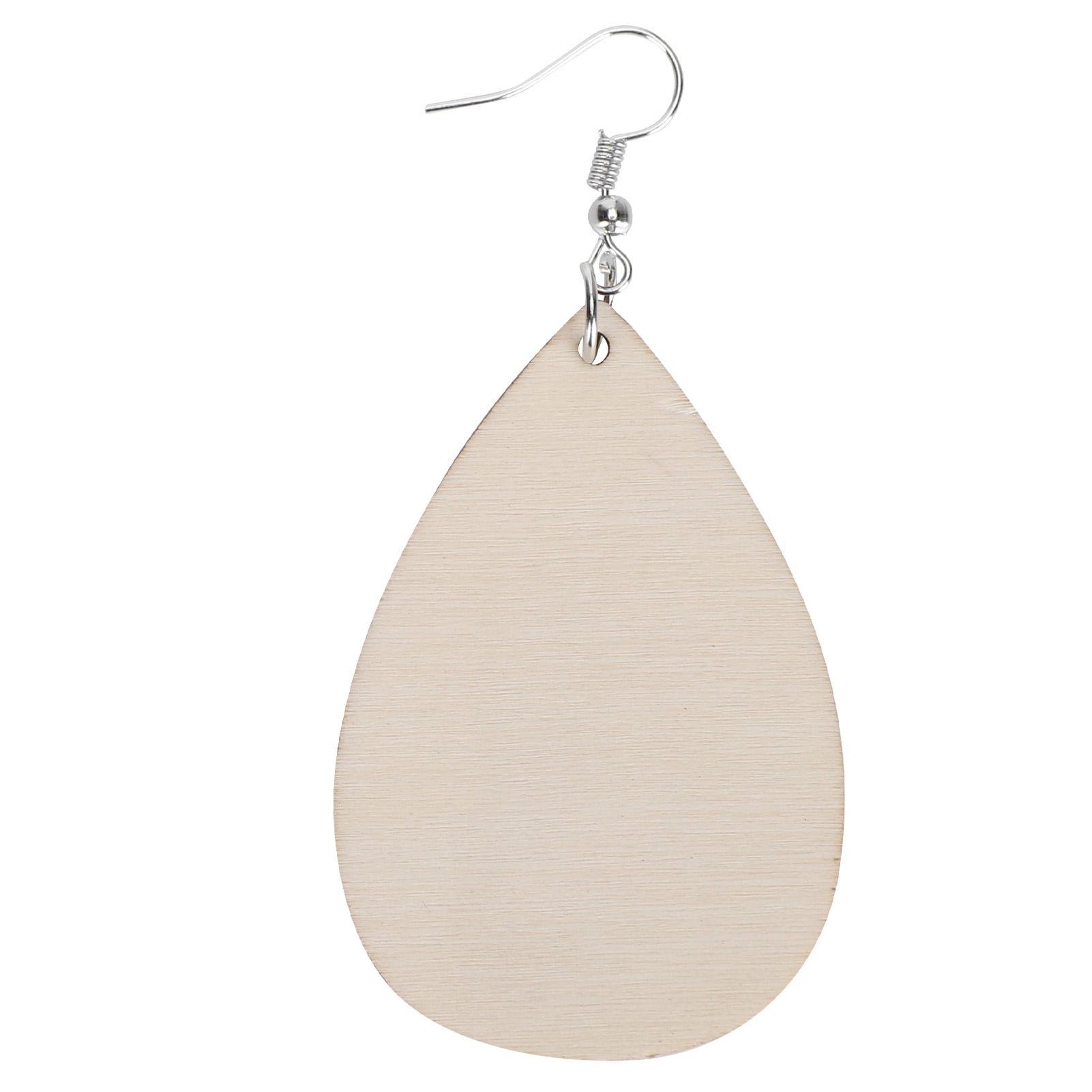 LYUMO 60pcs Wooden Earrings 3 Style Unfinished Earring Blanks Kit Teardrop  DIY Earring Pendants Stylish DIY Craft Jewelry Hand Made Supplies 