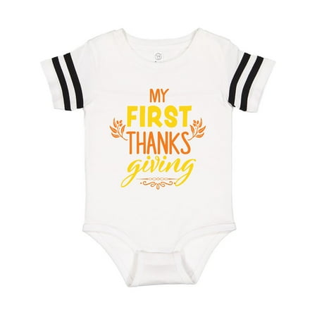 

Inktastic My 1st Thanksgiving Gift Baby Boy or Baby Girl Bodysuit