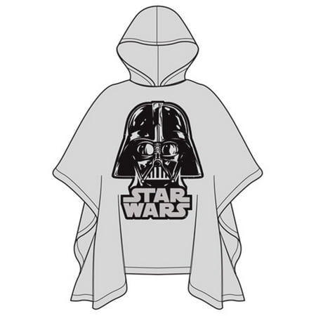 Waterproof Star - Star Wars Youth Poncho Raincoat Star Wars Darth Vader, Clear