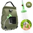 thumbnail image 1 of 20L Solar Heating Camping Shower Bag with Removable Hose and On-Off Switchable Shower Head, 1 of 5