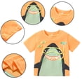 thumbnail image 2 of LYMAYTER Kids Boys Summer T-Shirt Toddler Short Sleeve Tees Boys Cartoon Casual Tees Shirt for 2-8 Years, 2 of 8