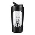 thumbnail image 1 of Bouteille Shaker Électrique pour Milkshakes, Lait, Mise en Forme, Noir, 1 of 8
