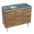 thumbnail image 1 of Gabinete Bajo de Cocina Madesa Emilly 105cm Con Tarja Acero Inoxidable, 1 of 10