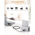 thumbnail image 4 of Cable USB 3.1 c a USB b CableCreation Negro 1.2m 10 Gbps para Impresora y Disco Duro, 4 of 8