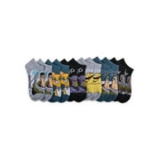 Disney Men's Soft & Comfortable Low-Cut Socks, (6-Pack)