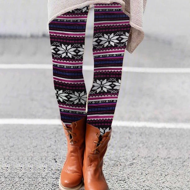 Puntoco Moda Casual Mujeres Span Señoras Leggings Cintura Alta Mantener Caliente Pantalones Largos Puntoco Puntoco-1549