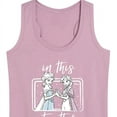thumbnail image 3 of Frozen - Winter - Anna & Elsa In This Together - Women's Racerback Tank Top, 3 of 5