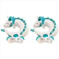 thumbnail image 1 of 2X Almohada de Cuello de DragóN , Almohada de Cuello de Animal de Felpa de AnimacióN Japonesa, Almohada de Vuelo de Cuerpo de Animal con Gafas para Dormir, 1 of 5