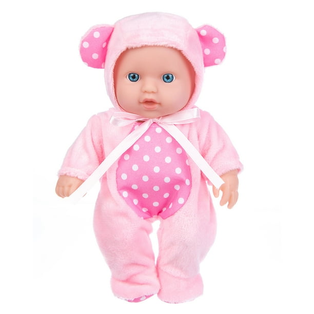 Muneca Reborn de nina de silicona realista con munecas blandas de ojos grandes juguete para regalo de ninos JShteea El nuevo Bodega Aurrera en linea