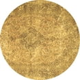 thumbnail image 1 of Ahgly Company Indoor Round Persian Brown Traditional Area Rugs, 6' Round, 1 of 4