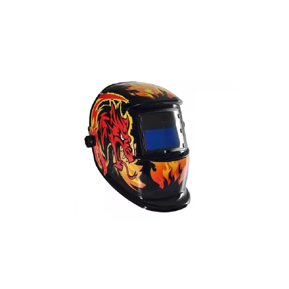 Careta De Soldar Uso Industrial Soldadura Electronica Diseño Naranja flmas