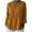 Yellow-long sleeve shirt, variant on RongHuan Waffle Tops for Women Button Down V Neck Henley Shirt Fashion Long Sleeve Shirts Dressy Casual Tunics T-Shirt