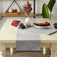 thumbnail image 5 of DII Mineral Gray Eco-Friendly Chambray Fine Ribbed Cotton Placemat 6 Piece 13x19, 5 of 5