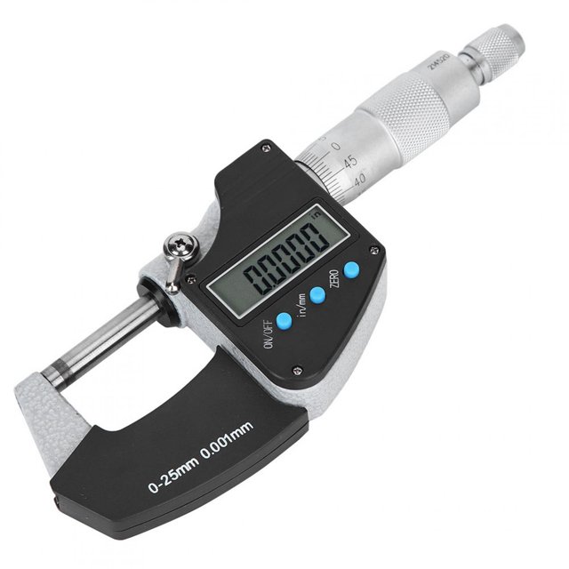 Micrómetro Electrónico ANGGREK De Diámetro Exterior 0-25 Mm Métrico Imperial