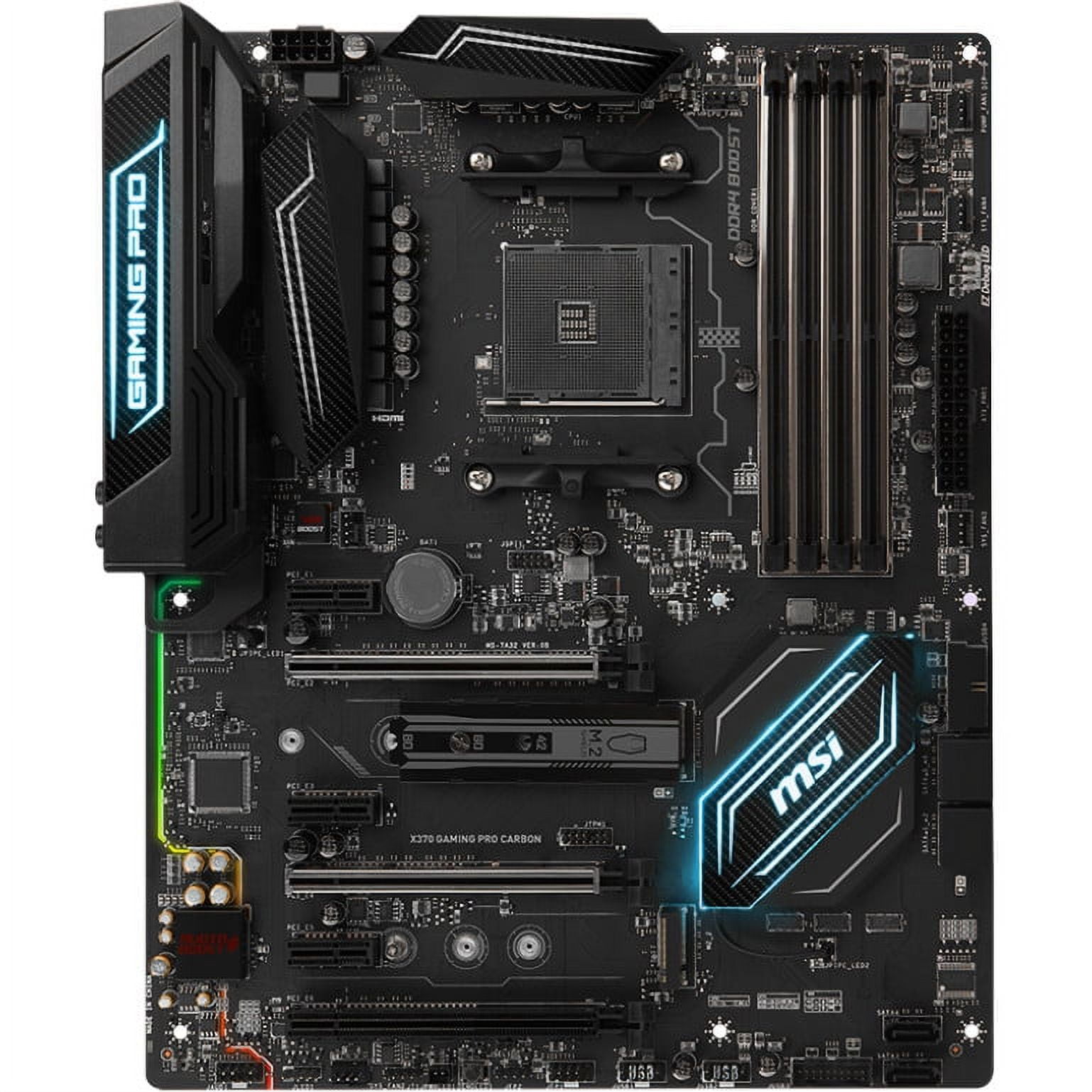 MSI-X370-GAMING-PRO-CARBON　AM4　AMD MSI X370 GAMING PRO CARBON - Motherboard - ATX - Socket AM4