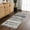 Black, Gray, Light Gray / Lyssons, variant on Hauteloom Tupsan Hallway, Kitchen Machine Washable Runner Rug - Beige, Gray - 2'7" x 7'3"