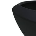 thumbnail image 2 of LeisureMod Vessel Fiberstone and MGO Clay Planter, Mid-Century Modern Round Planter Pot for Indoor and Outdoor Home (15 Inches), 2 of 6