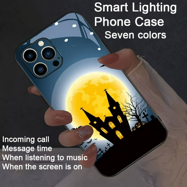 For Samsung Galaxy S23U; TRA Series Flashing Smart Phone Case With Full Range Of Models, Flashing And Trendy Phone Case