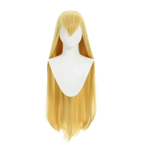 [Officially Licensed] Winx Club Stella Wig Blonde Straight Wig with Bangs for Halloween