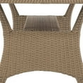 thumbnail image 6 of Pemberly Row Outdoor Patio Dining Table in Natural Wicker / Rattan, 6 of 6