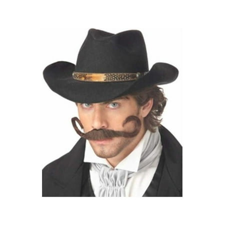 Adult Gunslinger Cowboy Costume Moustache