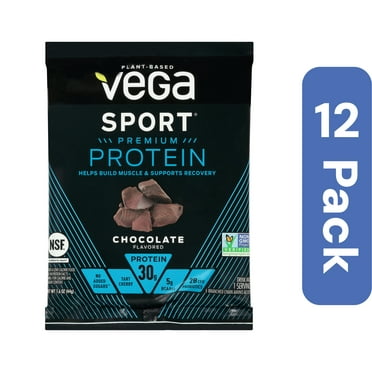 Vega Sport Protein Chocolate Packet 1.6 oz (Pack of 12)