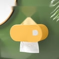 thumbnail image 4 of ¡Precios de Oferta!, Caja de pañuelos con cara sonriente montada en la pared para el hogar, la sala de estar, Creatives Punch, caja de almacenamiento para inodoro de cocina, caja de papel Akmoler, 4 of 4