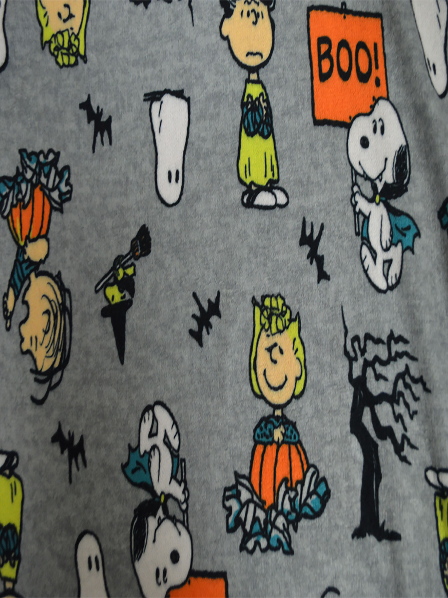 【美品】PEANUTS Halloween set BLUE HERON WEST Peanuts Halloween Sheet Set Great Pumpkins