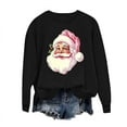 thumbnail image 4 of Ailaofu Snowflake Sweatshirt for Women Teen Girls Ugly Christmas Sweater Style Xmas Holiday Sweatshirts, 4 of 6