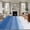 Blue, variant on Round Rugs 4Ft, Brown White Ombre Round Area Rug Washable Indoor Throw Carpet, Vintage Farmhouse Abstract Striped Soft Non Slip Circle Rug for Kitchen Nursery Room Home Decor Aesthetic
