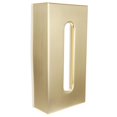 thumbnail image 2 of Fugacal Toilet Paper Organizer,Bathroom Supplies,Tissue Box Innovative Rectangular 304 Stainless Steel Napkin Paper Holder Container Gold, 2 of 8
